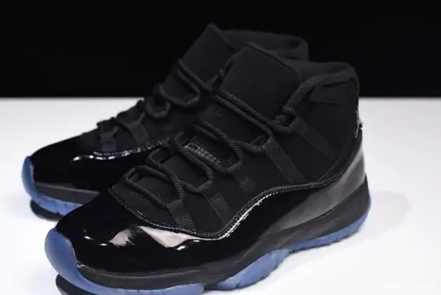 Rep 11 and black Jordan Cap Gown Air 378037-005 0606